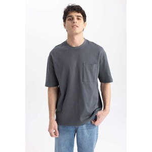 DEFACTO Oversize Fit Crew Neck T-Shirt