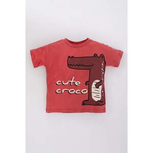 DEFACTO Baby Boy Animal Pattern Short Sleeve T-Shirt