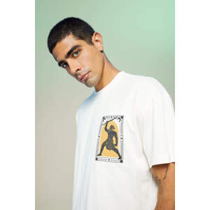 DEFACTO Oversize Fit Crew Neck T-Shirt