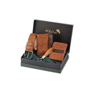 Polo Air Wallet - Brown - Plain
