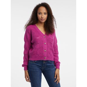 Orsay Dark pink Ladies Cardigan - Women