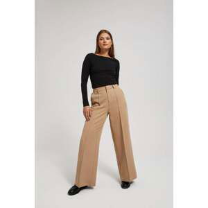 Trousers with wide legs