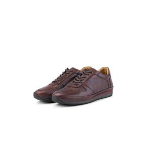 Ducavelli Muster Genuine Leather Men's Casual Shoes, Sheepskin Inner Shoes, Winter Shearling Shoes.