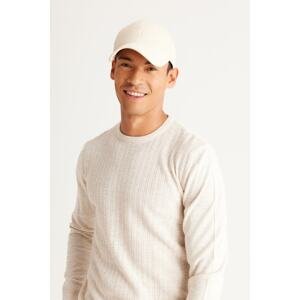 AC&Co / Altınyıldız Classics Men's A.tas Anti-pilling Anti-Pilling Standard Fit Front Jacquard Knitwear Sweater