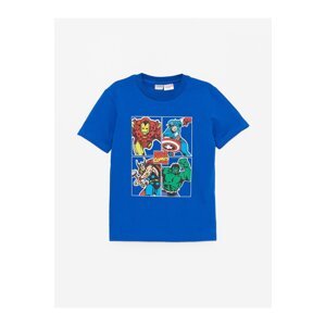 LC Waikiki Boys' Crew Neck Marvel Printed Short Sleeve T-Shirt