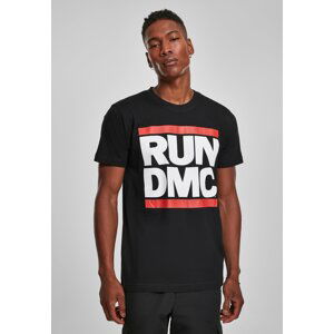 Run DMC Logo Tee Black