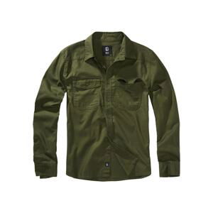 Flanellshirt olive