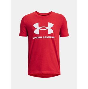 Under Armour T-Shirt UA B SPORTSTYLE LOGO SS-RED - Boys