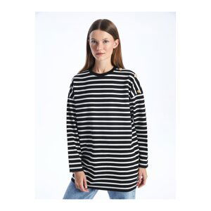 LC Waikiki Women's Crew Neck Striped Long Sleeve Tunic