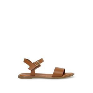 Nine West Penje 3fx Tan Women's Flat Sandal