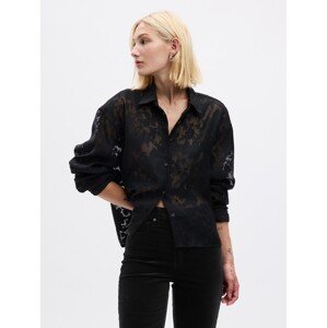 GAP Crop Lace Shirt - Women's