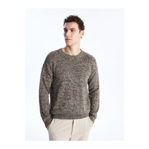 LC Waikiki Men's Crew Neck Long Sleeve Knitwear Sweater