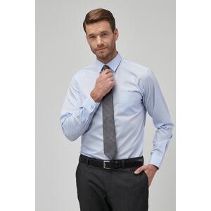 ALTINYILDIZ CLASSICS Men's Light Blue Regular Fit Comfortable Cut Shirt