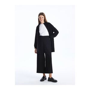 LC Waikiki Women's Elastic Waist Straight Wide Leg Trousers