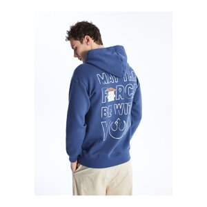 LC Waikiki Long Sleeve Printed Men's Hoodie