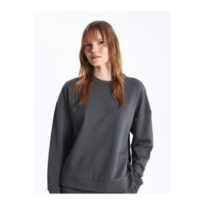 LC Waikiki Women's Crew Neck Plain Long Sleeve Sweatshirt