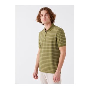 LC Waikiki Men's Polo Neck Short Sleeve Striped T-Shirt