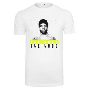 White T-shirt with Ice Cube logo