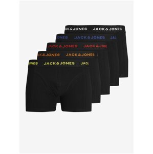 Set of five men's boxer shorts in black Jack & Jones Black Frida - Men