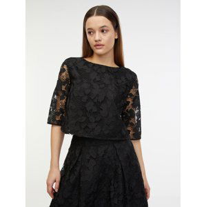 Orsay Black Ladies Lace Blouse - Women