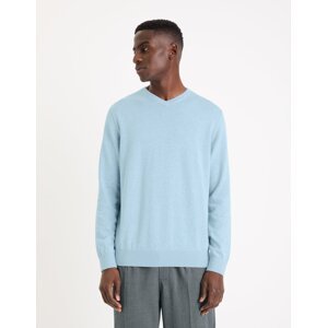 Celio Cotton Sweater Decotonv - Mens