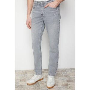 Trendyol Gray Slim Fit Wear Jeans Denim Trousers