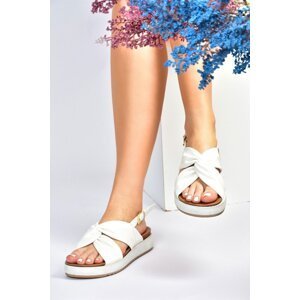 Fox Shoes White Women's Daily Sandals