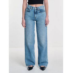 Big Star Woman's Wide Trousers Denim 190075  Denim-222