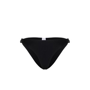 Trendyol Black Cut Out/Window Brazilian Bikini Bottom