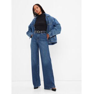 GAP Stride Wide-Leg High Rise Jeans - Women's