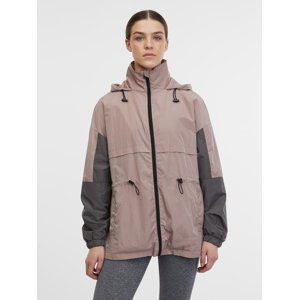 Orsay Light Pink Women's Hooded Sports Lightweight Jacket - Women's