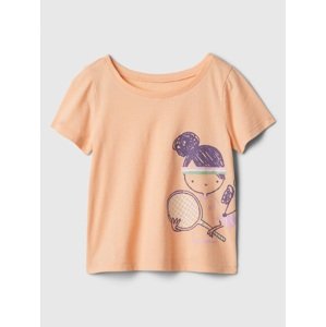 GAP Kids ́s T-shirt with logo - Girls