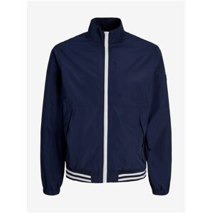 Men's Dark Blue Bomber Jacket Jack & Jones Climb - Men's