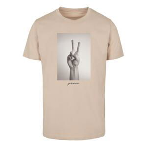 Men's T-shirt Peace - beige