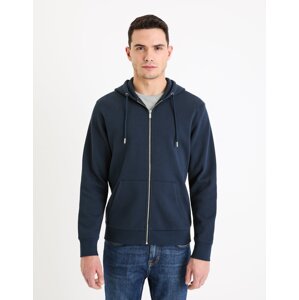 Celio Zip-Up Sweatshirt Gepiquet - Men's