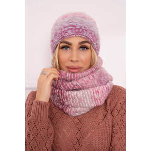 Women's Mohair Thick P106 Dark Pink+Powder Pink