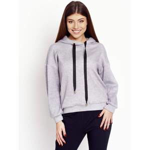 Grey sweatshirt Cocomore cmgBZ547c.R03