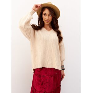 Sweater beige Coocmore cmgB555.beige