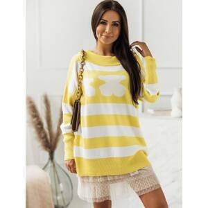 Sweater yellow Cocomore cmgB151.S09