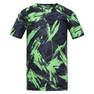 Men's functional T-shirt ALPINE PRO QUATR neon green gecko variant pe