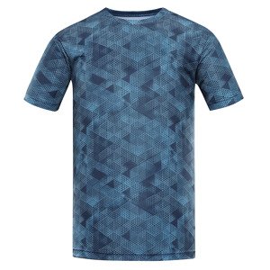 Men's functional T-shirt ALPINE PRO QUATR mood indigo variant pa