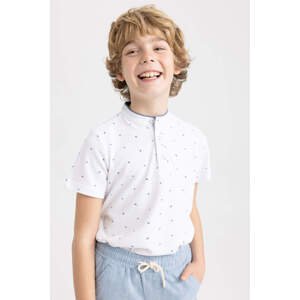 DEFACTO Boys Pique Short Sleeve Polo T-Shirt