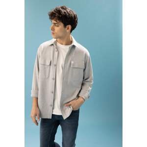 DEFACTO Relax Fit Long Sleeve Shirt