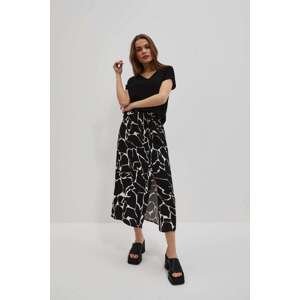 LADIES SKIRT L-SC-4017 BLACK