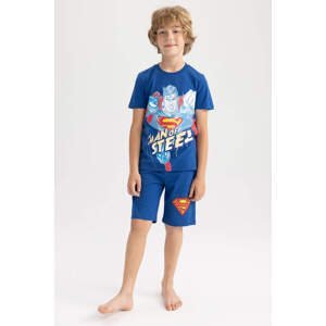 DEFACTO Boy Superman Short Sleeve Pajamas Set