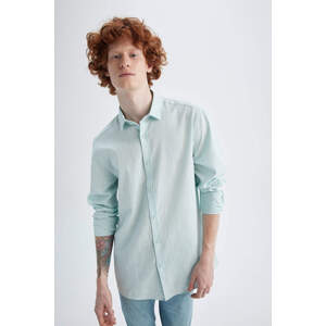 DEFACTO Slim Fit Long Sleeve Shirt