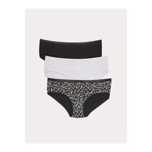 LC Waikiki Patterned Hipster Panties 3 Pack