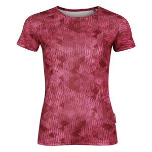 Women's T-shirt ALPINE PRO QUATRA pomegranate variant pa