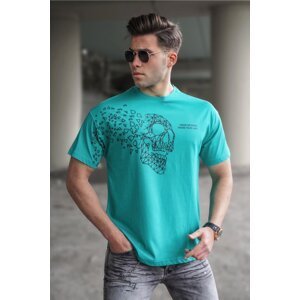 Madmext Men's Green T-Shirt 5251
