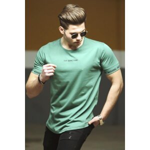 Madmext Men's Green T-Shirt 4461